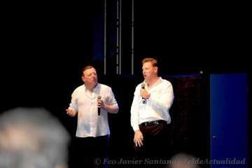 Éxito de Los Morancos en Telde con quejas del público por la desorganización (Foto Francisco Javier Santana)